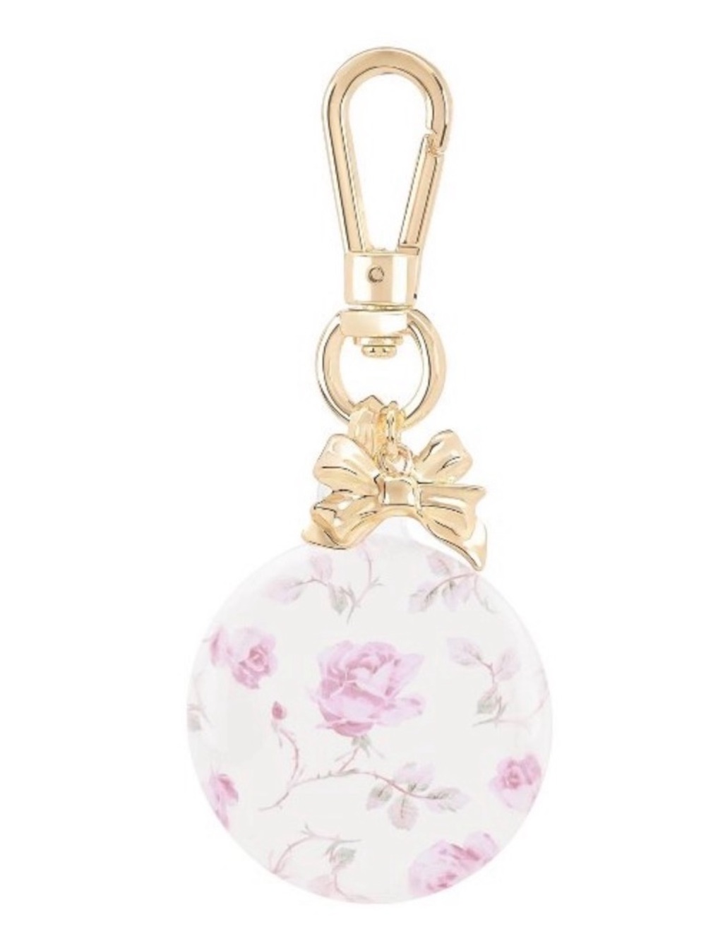 Loveshackfancy x casemate air tag bag keychain charm nwt